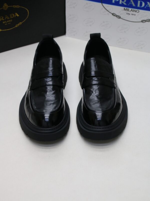 PRADA Black Leather Casual - Formal PCL5 - Image 9