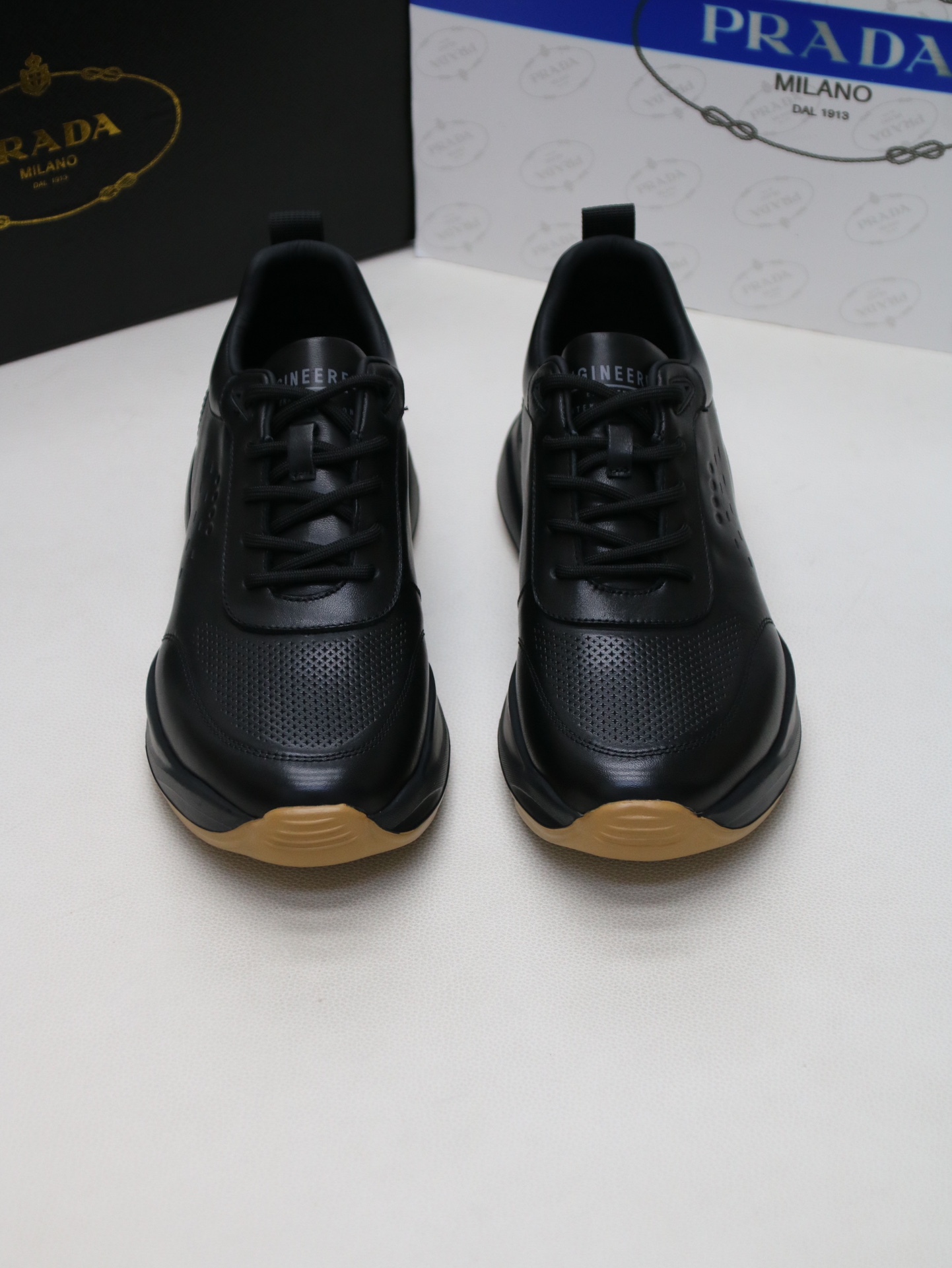PRADA Lace Black Leather - Formal PCL7 - Image 8