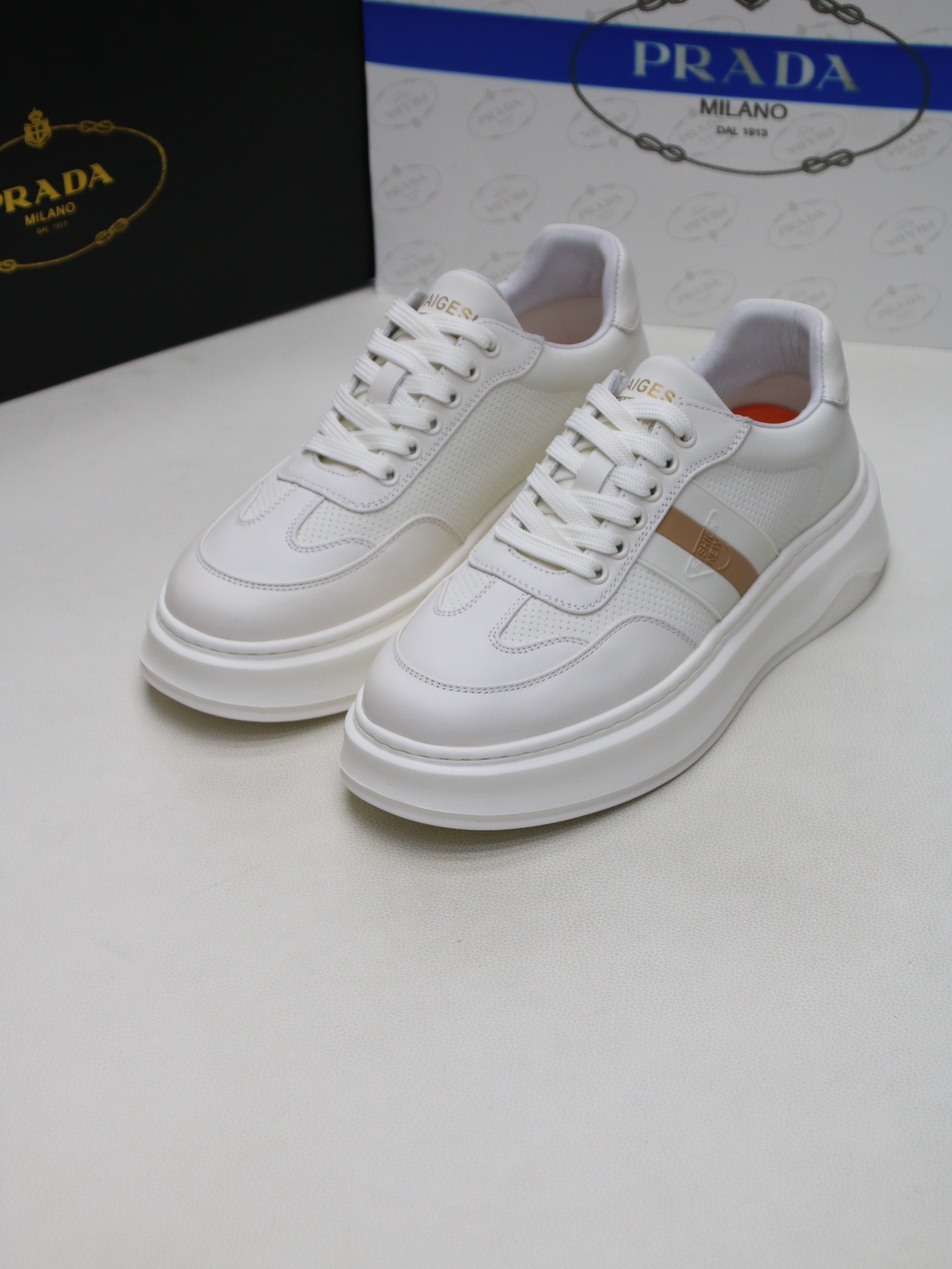 PRADA White Lace - Formal PCL8 - Image 3