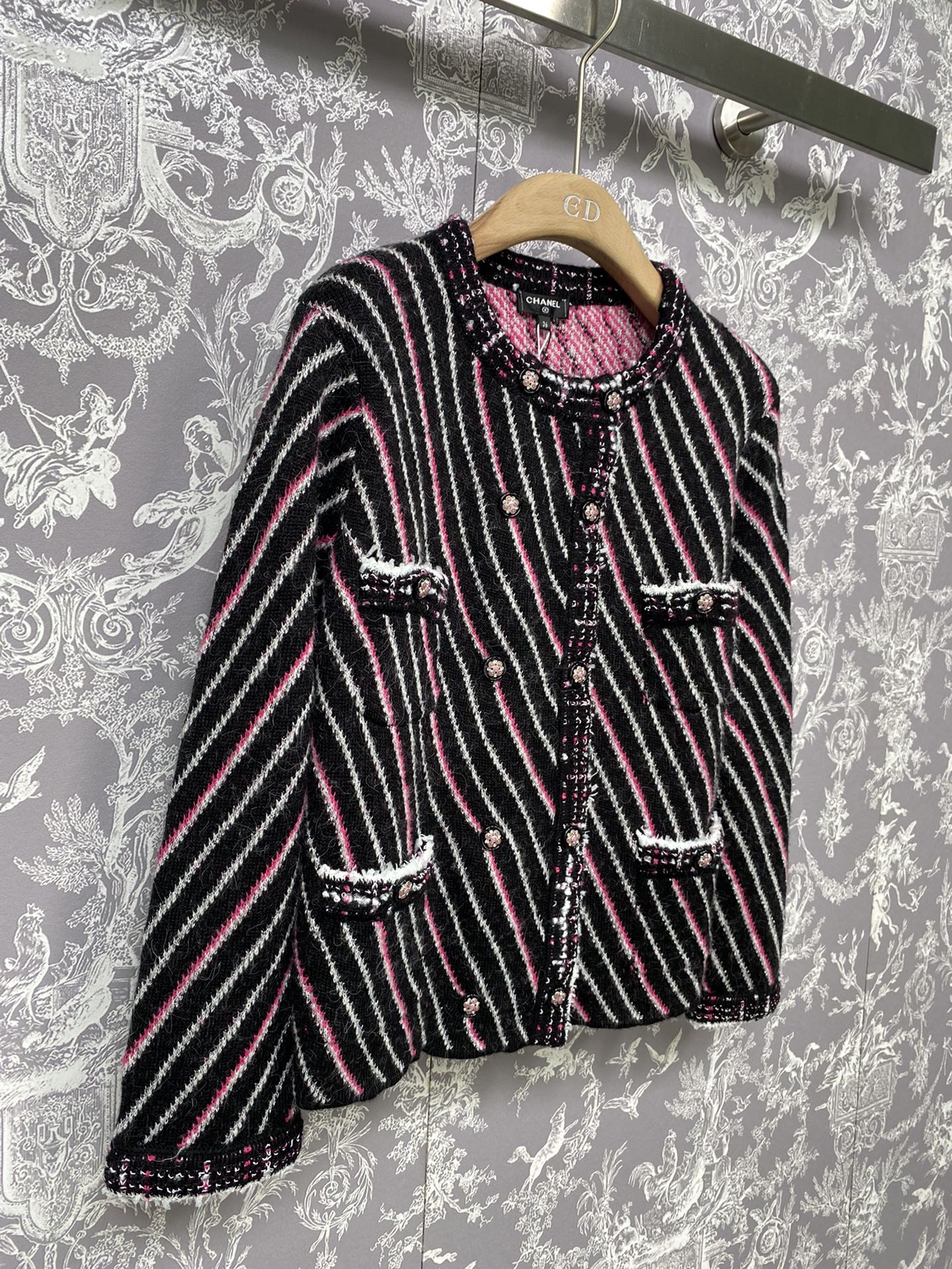 Chanel Women's Knitted Jacket - CWKJ 1 - Image 7
