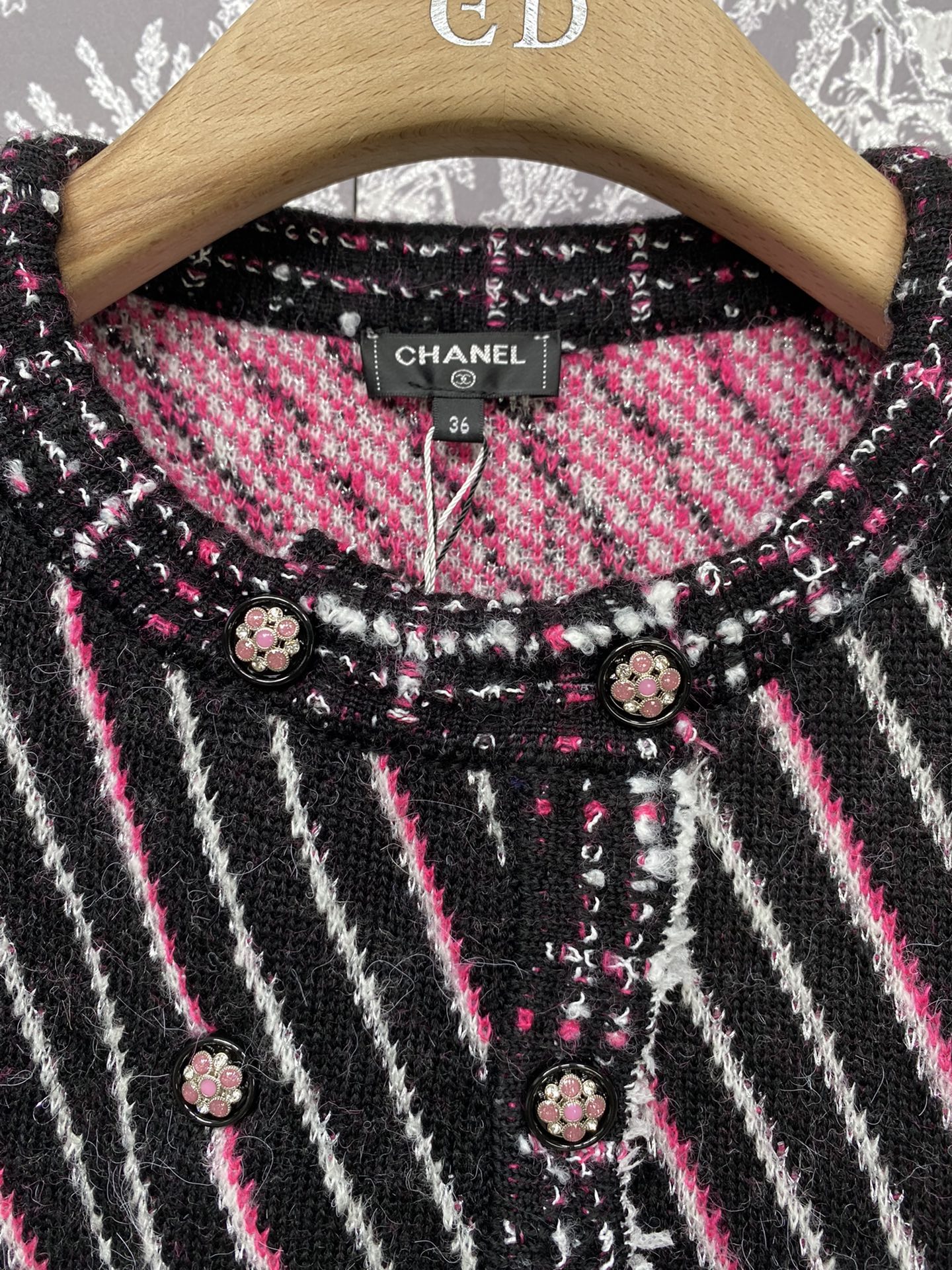 Chanel Women's Knitted Jacket - CWKJ 1 - Image 6