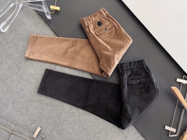 MONCLER CORDUROY SLACKS - MCS 1 - Image 2