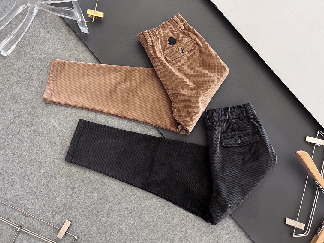 MONCLER CORDUROY SLACKS - MCS 1 - Image 2