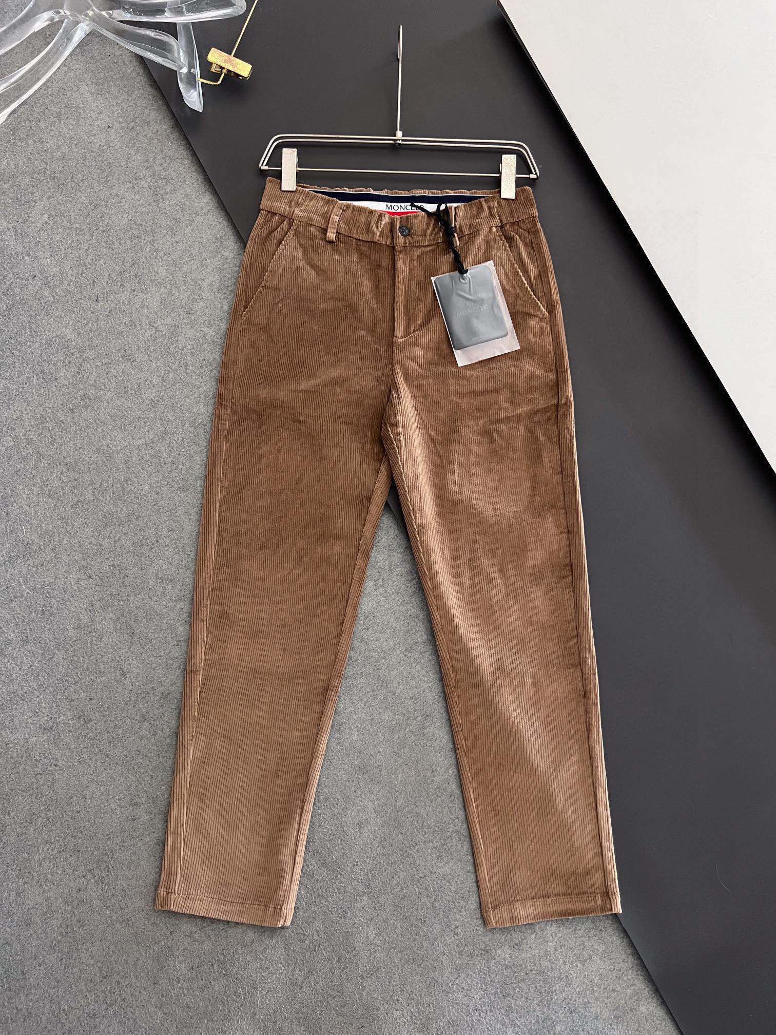 MONCLER CORDUROY SLACKS - MCS 1 - Image 3